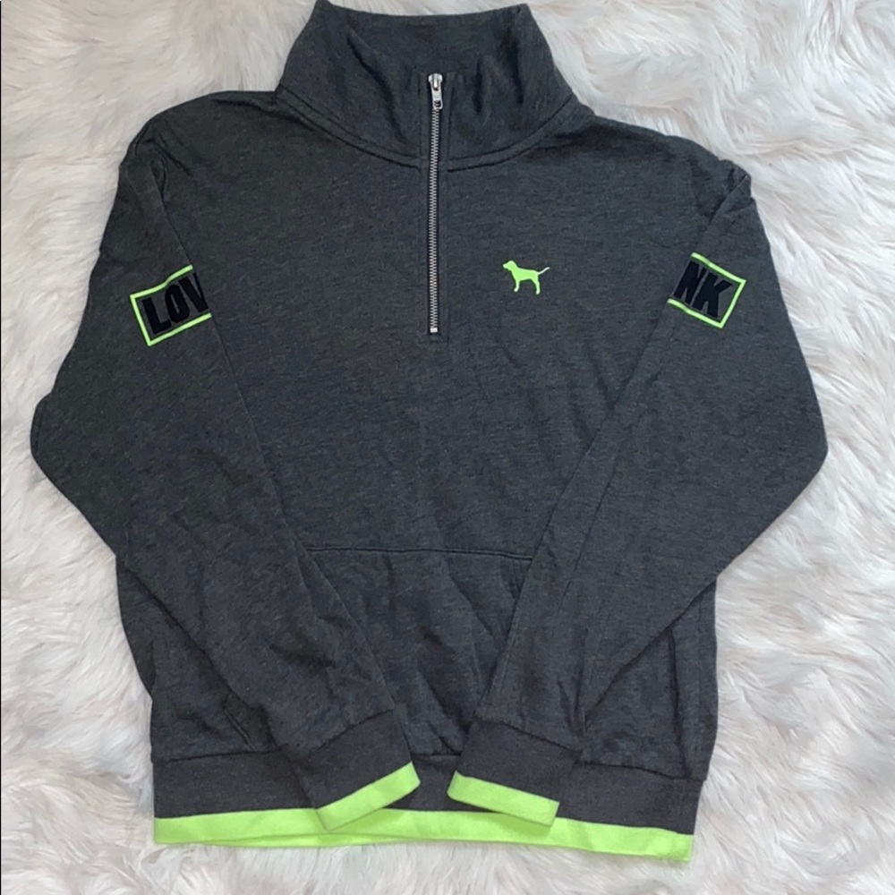 Pink Vs Half Zip Pullover - image 1